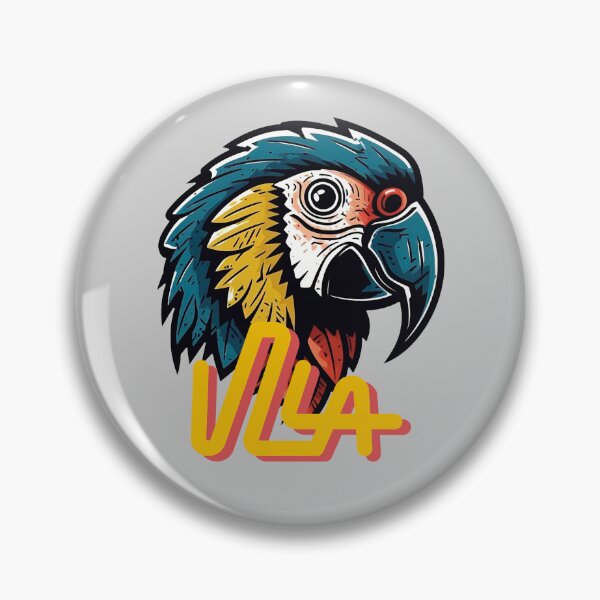 Item preview, tricolor macaw designed and sold by BuildWear.