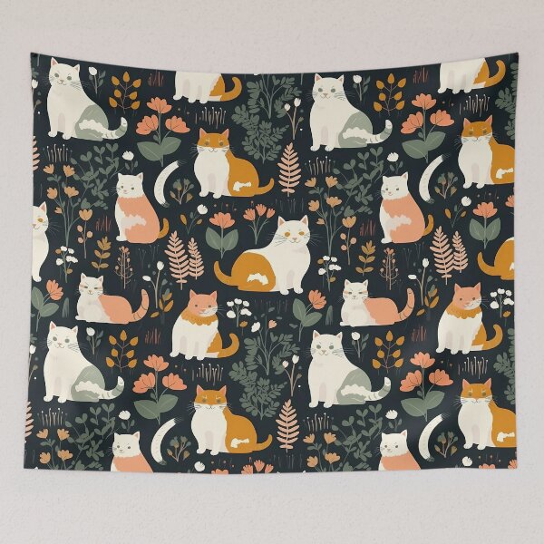 Item preview, Cat's Meow Cottagecore Whispers designed and sold by mp0914.