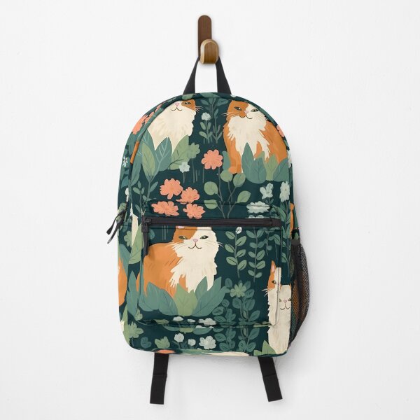 Item preview, Cats & Wildflowers Cottagecore Whimsy designed and sold by mp0914.