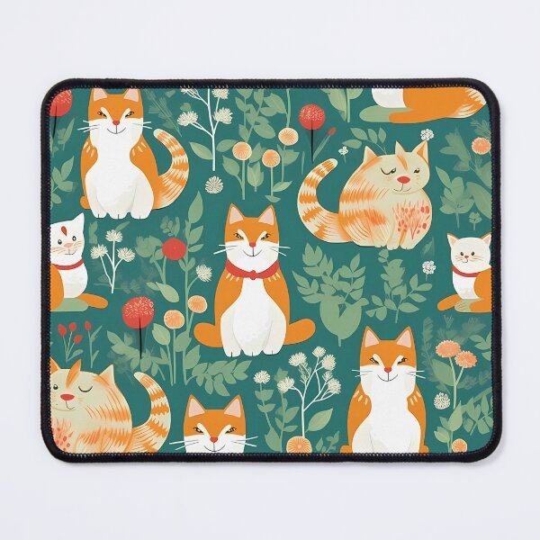 Item preview, Whiskers & Blooms: A Cat Lover's Cottagecore designed and sold by mp0914.