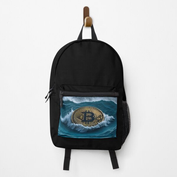 Item preview, Bitcoin in the waves designed and sold by Djantrix.