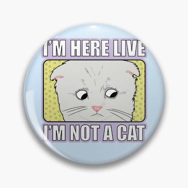 Artikelvorschau, Ich bin kein Katzenanwalt-Meme - Pastel Kawaii Y2K Internet Meme entworfen und verkauft von ponychops.