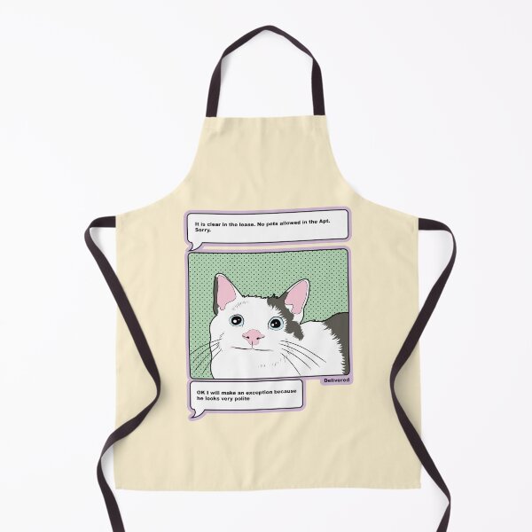 Item preview, Polite Cat Meme - Pastel Kawaii Y2K Internet Meme designed and sold by ponychops.