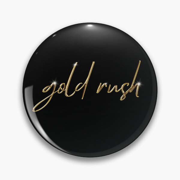 Item preview, gold rush gold cursive  designed and sold by kellybubble.