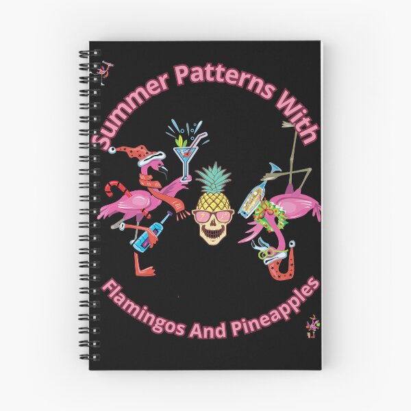 Item preview, Summer Patterns With Flamingos And Pineapples t-SHIRT designed and sold by Moronova   ⭐⭐⭐⭐⭐.