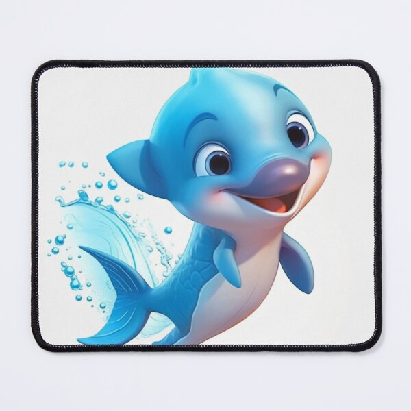 Item preview, Dolphin animated digital art designed and sold by DigitalPixelize.