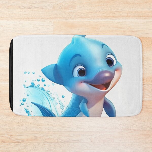 Item preview, Dolphin animated digital art designed and sold by DigitalPixelize.