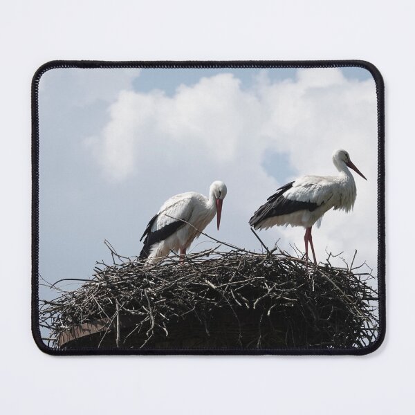 Item preview, Nesting stork pair designed and sold by Anirutgu.