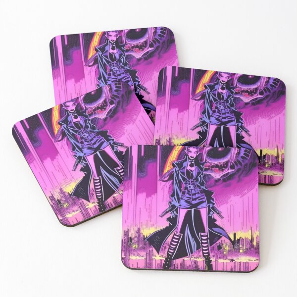 Item preview, Vampire In The Cyberpunk Universe designed and sold by KalipsoArt.