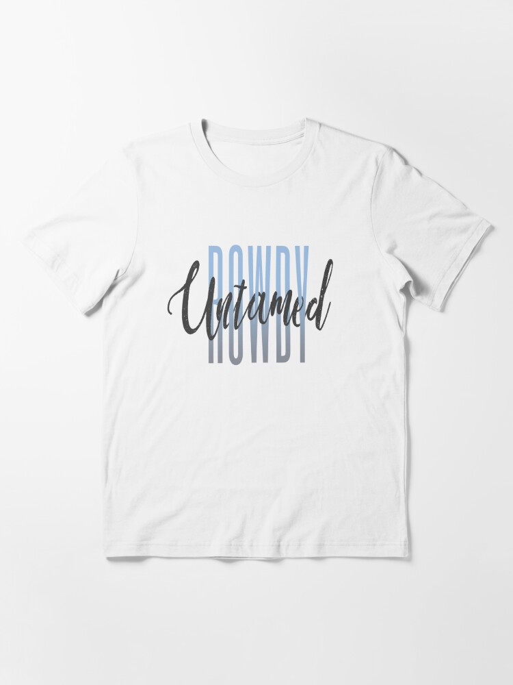 rowdy t shirt white