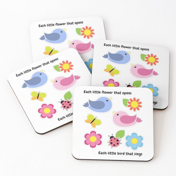 Item preview, Each Little Flower That Opens Light Background designed and sold by Aurorapod.