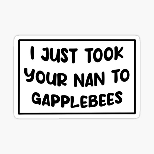 Gapplebees Stickers for Sale