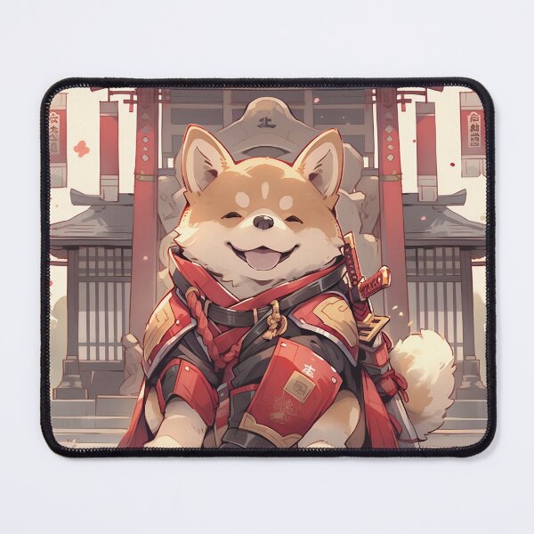 Item preview, Shiba Inu Samurai designed and sold by ThatCorgiDude.