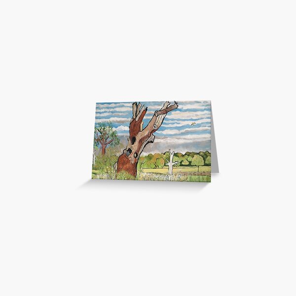 The Deadwood Tree Greeting Card