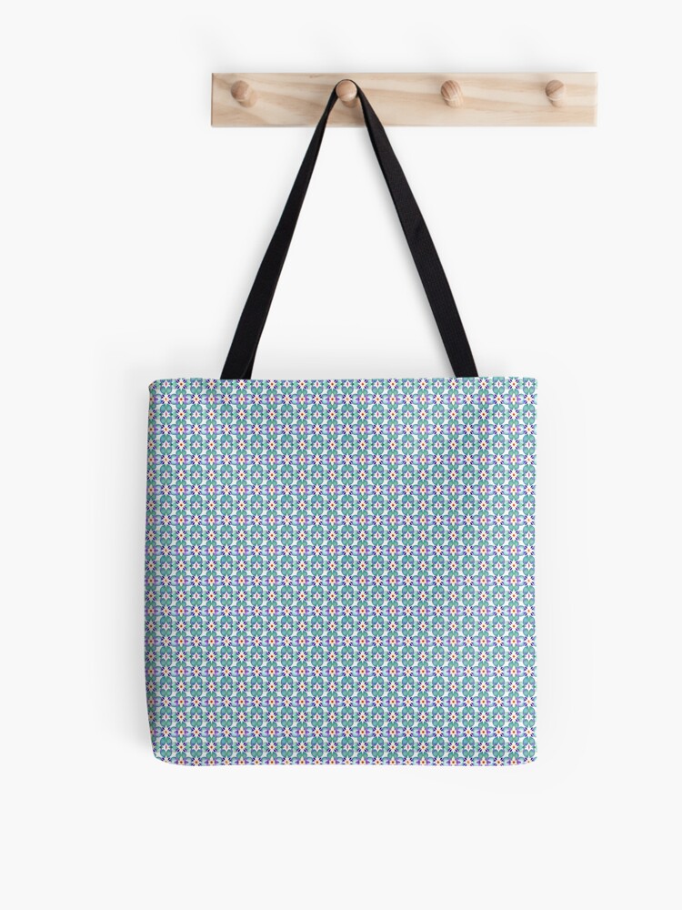 Thumbnail 1 of 2, Tote Bag, Flower Pattern "Mary" designed and sold by Patterns For Products.