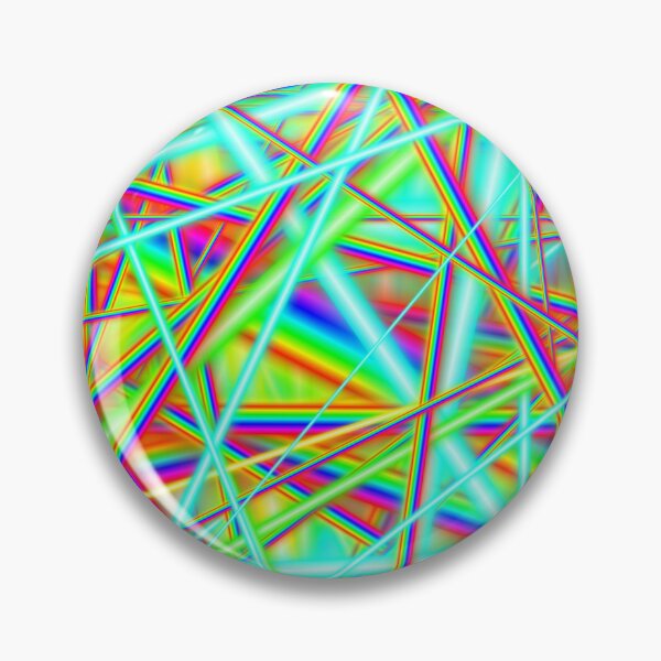 Item preview, 80s Rainbow Neon Strobe Light Abstract Pattern designed and sold by Deborah Camp.