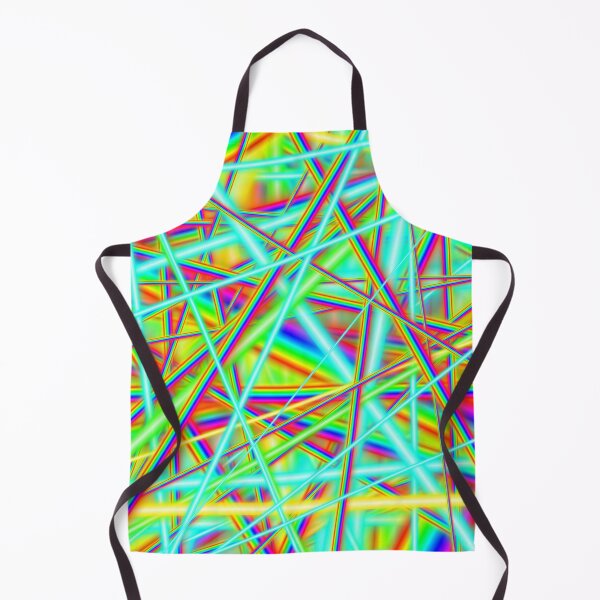 Item preview, 80s Rainbow Neon Strobe Light Abstract Pattern designed and sold by Deborah Camp.
