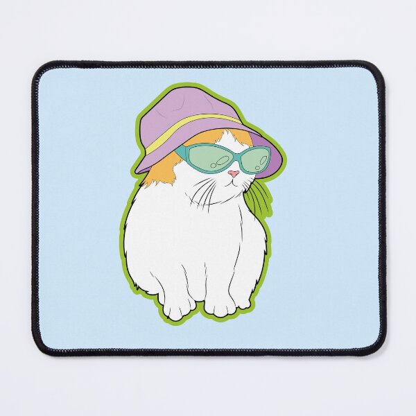 Item preview, Sunglasses Cat Meme - Pastel Kawaii Y2K Internet Meme Shades designed and sold by ponychops.