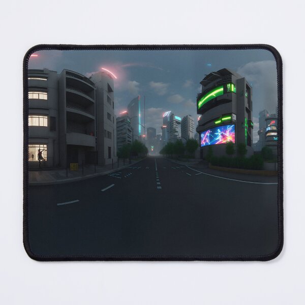 Item preview, Neon cyberpunk street designed and sold by ownERROR429.