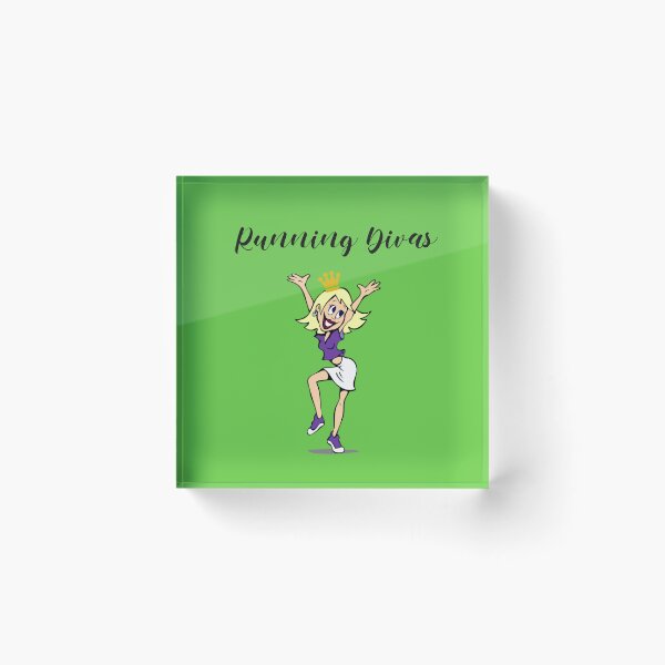 Item preview,  Running Divas-green designed and sold by VJKTees.