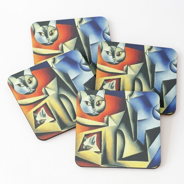 Item preview, Abstract cat digital art designed and sold by LordEngy.