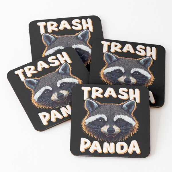 Item preview, Trash Panda Funny Sarcastic Cute Racoon Art Meme Graphic  designed and sold by Bad Kitty Designz.