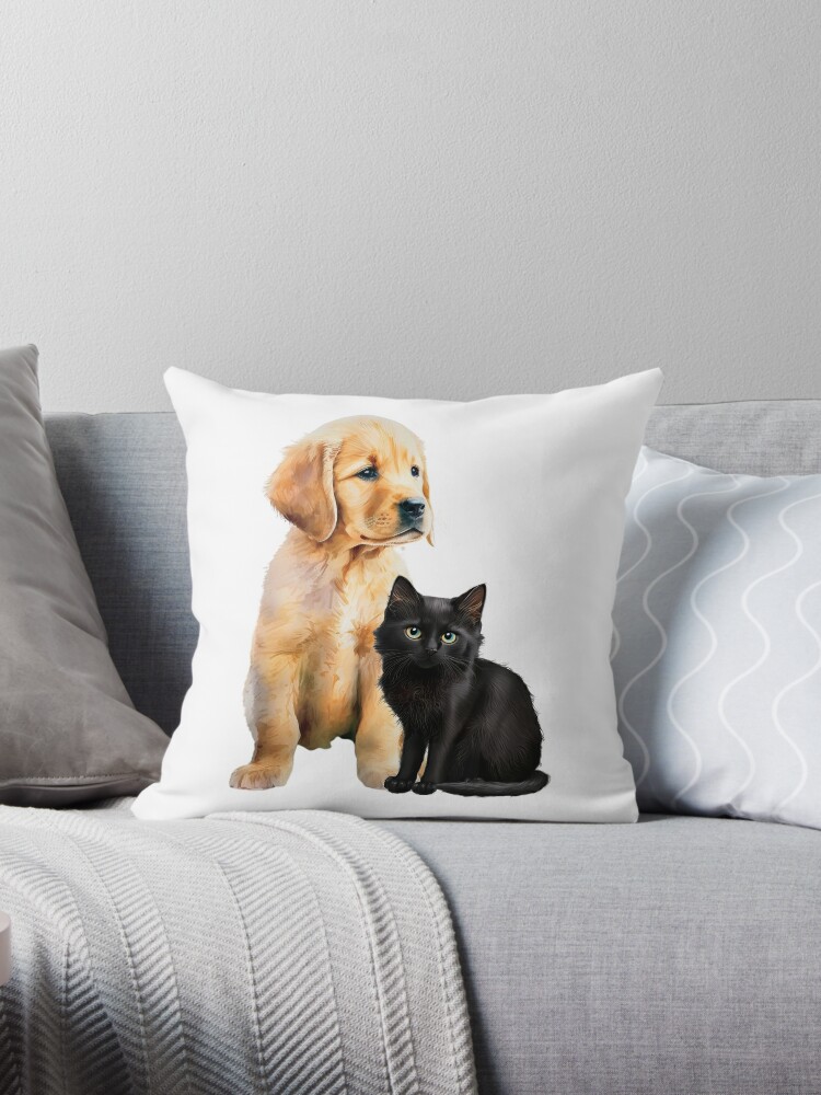 Golden retriever 2025 pillow case