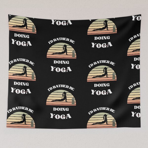Item preview, I'd Rather Be Doing Yoga designed and sold by lindab142.
