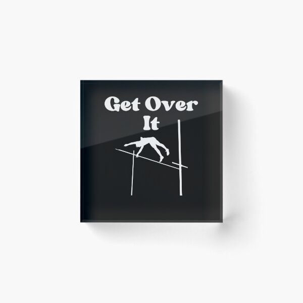 Item preview, Funny Get Over It Pole Vaulting Track Field Athletic designed and sold by MagicSD Designs.