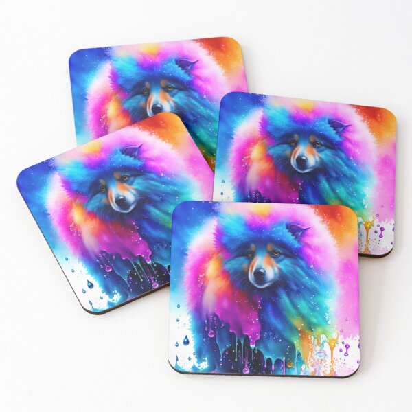 Item preview, Dog in Splash Art designed and sold by Sweet-Medley.