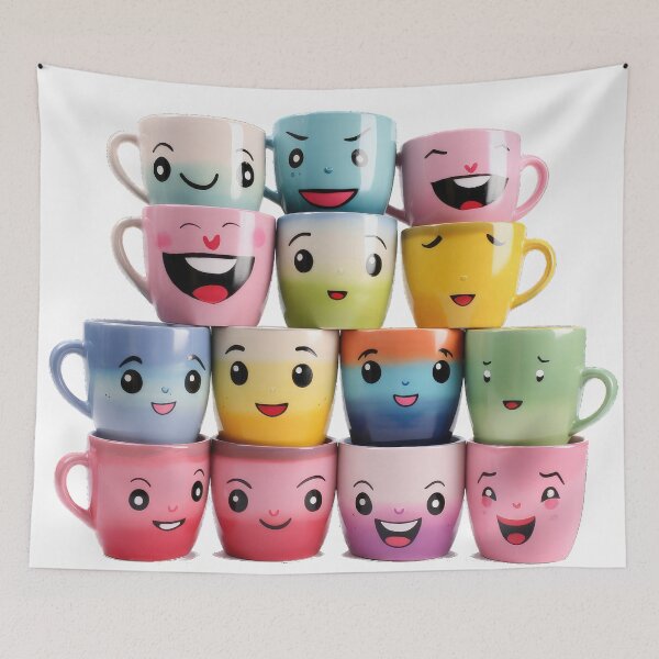 Item preview, Happy Coffee Cups designed and sold by Offsite.