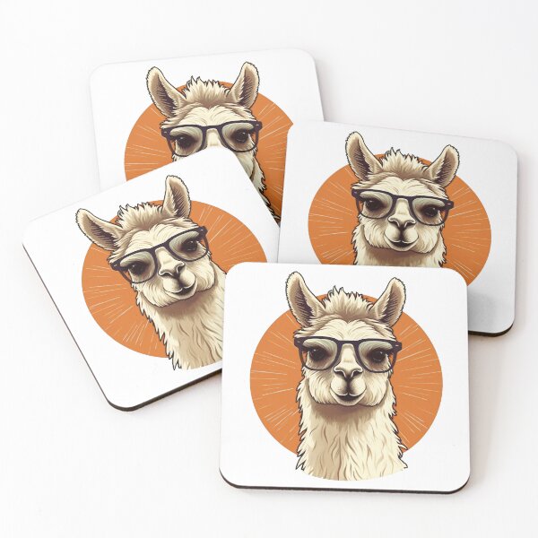Item preview, Llama with sunglasses designed and sold by Graphoteka.