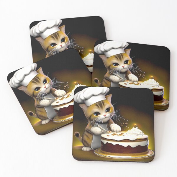 Item preview, cat cooking designed and sold by GLORY-LIFE.