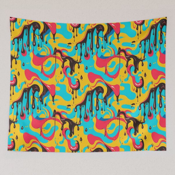 Aperçu de l'œuvre Dripping Paint Pattern créée et vendue par Derek Gillette.