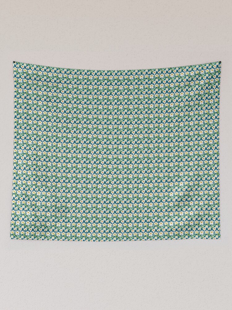 Thumbnail 2 of 3, Tapestry, Flower Pattern "Patrick" designed and sold by Patterns For Products.