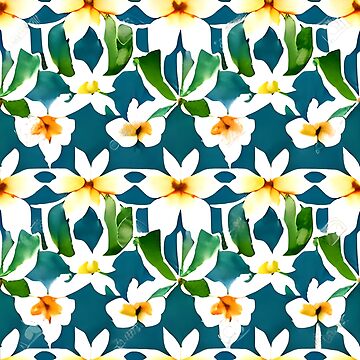 Artwork thumbnail, Flower Pattern "Patrick" by patternsforp