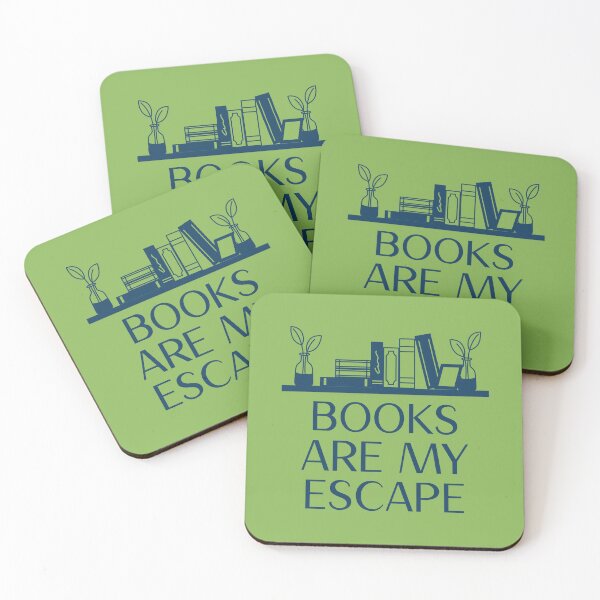 Item preview, Books Are My Escape designed and sold by JPsTeees.