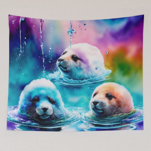 Item preview, Seals at Play designed and sold by Sweet-Medley.