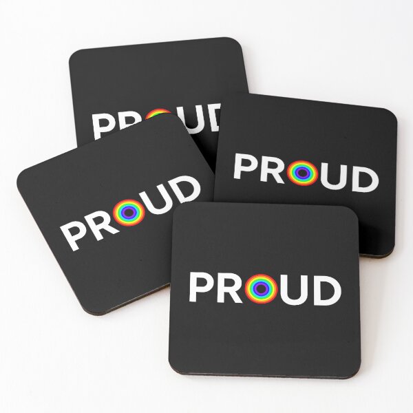 Item preview, Proud Rainbow (White Text) designed and sold by timmytots.