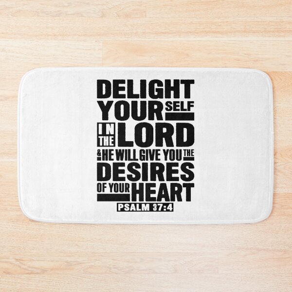 Item preview, Psalm 37:4 Delight Yourself In The LORD designed and sold by plushism.