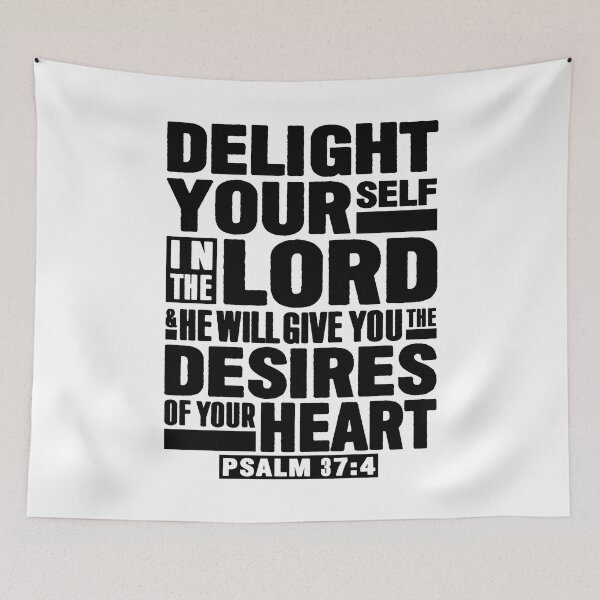 Item preview, Psalm 37:4 Delight Yourself In The LORD designed and sold by plushism.