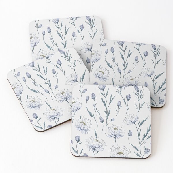Item preview, White Flowers Floral Seamless pattern  designed and sold by TuckerLogan.