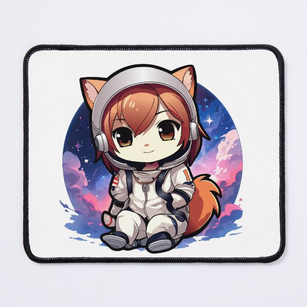Item preview, Astro Feline designed and sold by Chibi Cat Art Corner.