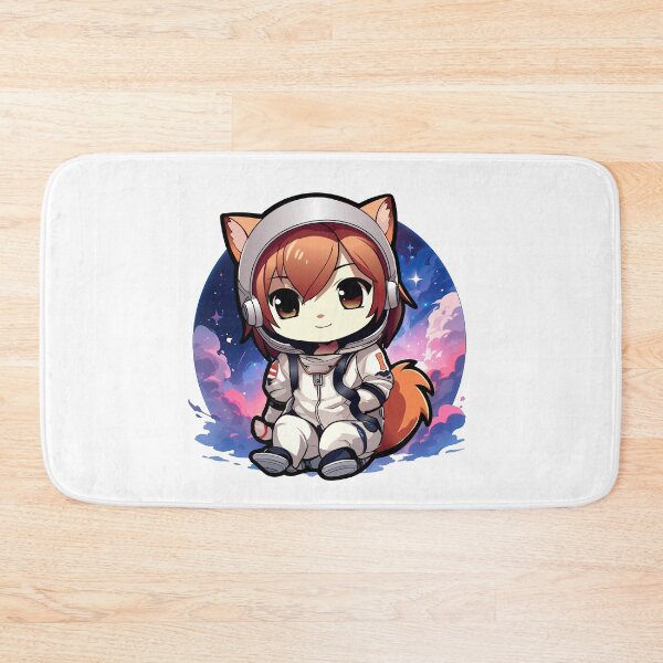 Item preview, Astro Feline designed and sold by Chibi Cat Art Corner.
