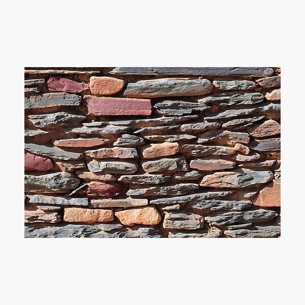 Dry Stone Wall Photographic Print