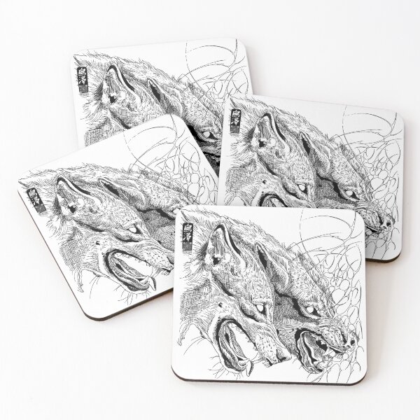 Item preview, Wolves & cyber overlay designed and sold by Meg Torisawa.