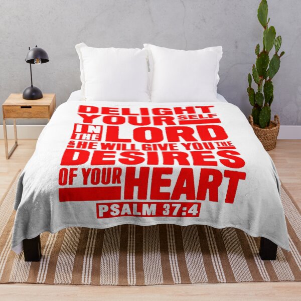 Item preview, Psalm 37:4 Delight Yourself In The LORD designed and sold by plushism.