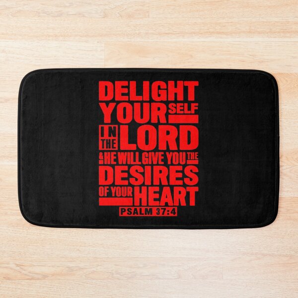 Item preview, Psalm 37:4 Delight Yourself In The LORD designed and sold by plushism.