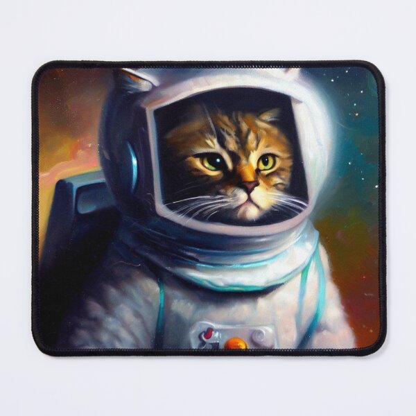 Item preview, Cat Astronaut designed and sold by CrankyOldDude.