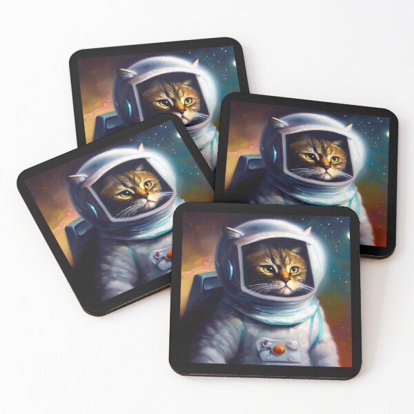 Item preview, Cat Astronaut designed and sold by CrankyOldDude.
